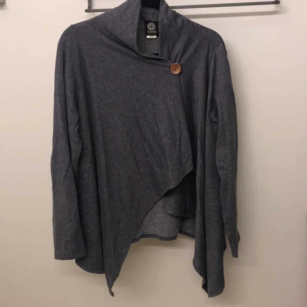 Babeau-Asymmetrical Cardigan-Size:XL